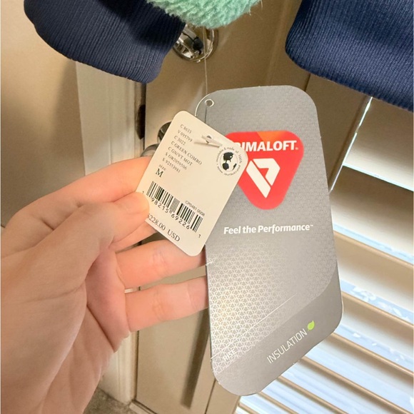 FP Movement by Free People Green and Blue Teddy Jacket - Picture 4 of 4